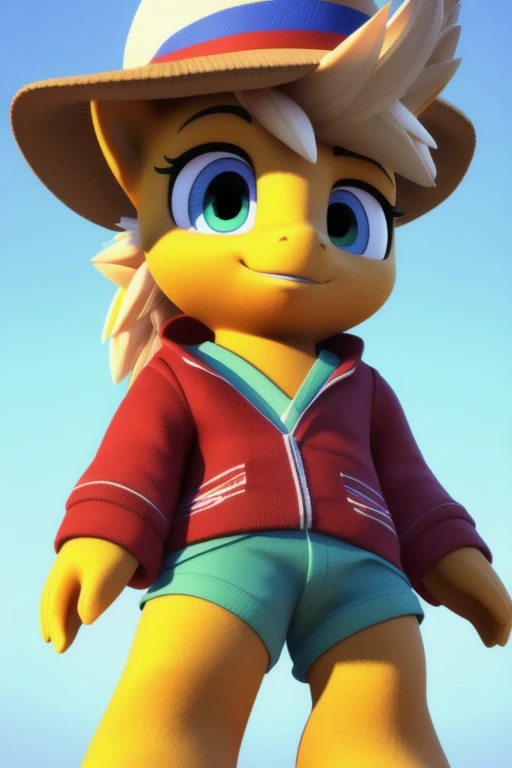 a close up of a toy of a boy with a hat on, cute cartoon character, cute 3 d render, 3 d character, 3d character, animation character, cute character, small character. unreal engine 5, 3 d character art, cartoon character, 3 d character render, 3d characte...