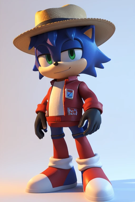 a close up of a toy of a boy with a hat on, cute cartoon character, cute 3 d render, 3 d character, 3d character, animation character, cute character, small character. unreal engine 5, 3 d character art, cartoon character, 3 d character render, 3d characte...