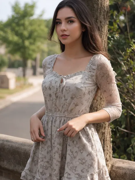 beautiful female ,dress