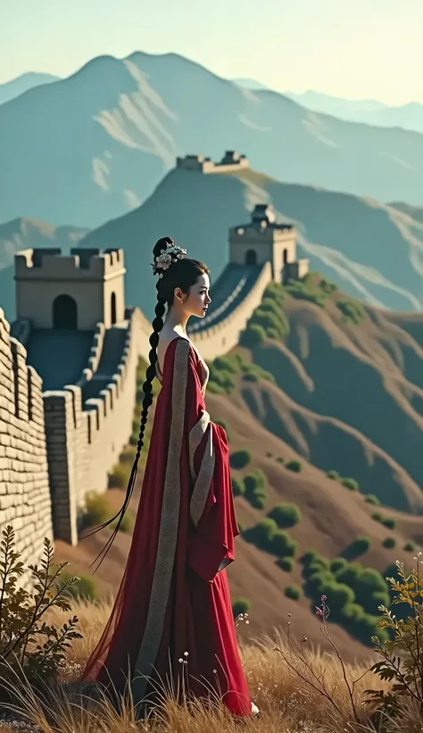 See the Great Wall of Ming Dynasty in Mongolia, wanita cantik Chinese