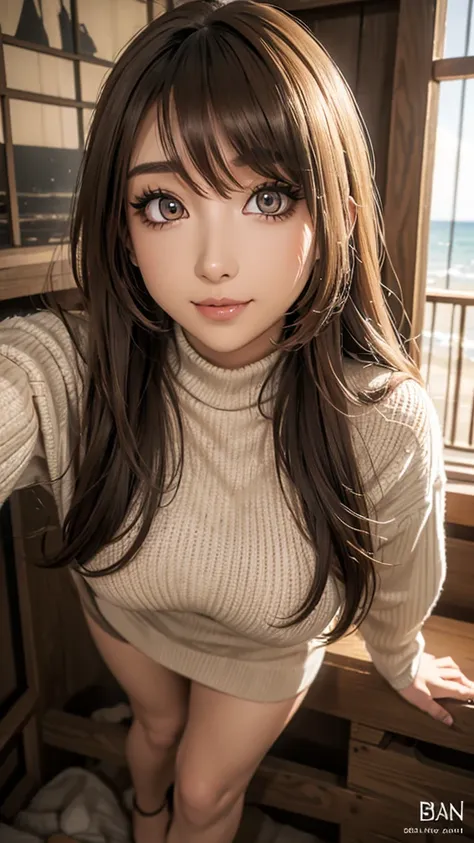 Very detailed, Beautiful and high quality, Professionally taken photos, Like a poster, Beautiful detailed round eyes, Beautifully detailed face, Full Body Ezbian, Medium long hair, Casual Hairstyles, (Random color hair, Golden mesh), Big Eyes, Random color...