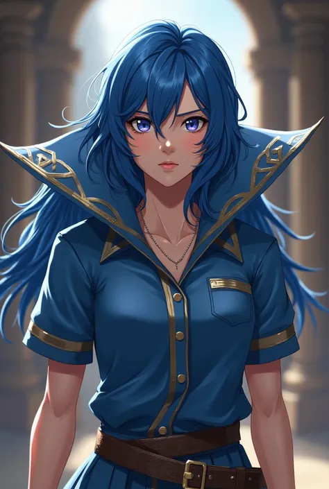 Fire Emblem, Princess, Lucina wearing a Massive Popped Collar Polo