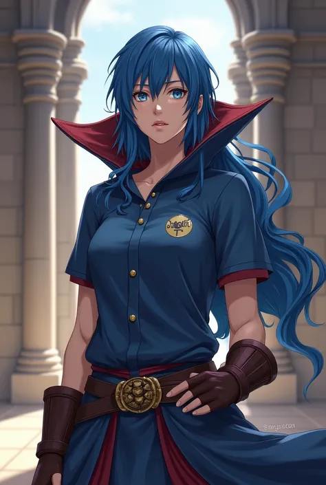 Fire Emblem, Princess, Lucina wearing a Massive Popped Collar Polo