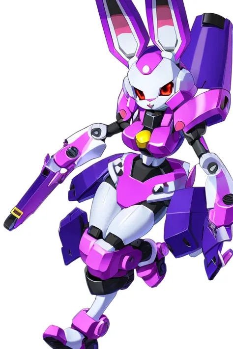  female furry sara rabbit medabots style