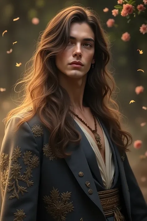 Prince long hair