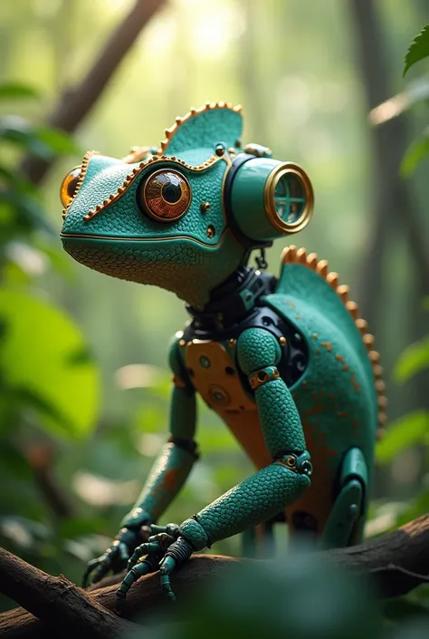 realistic robotic chameleon