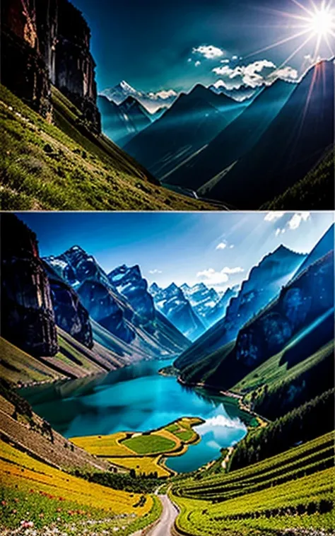 Photographs capturing the spectacular scenery of nature。Majestic mountain ranges、Vast land、Deep valleys etc.、Expressing the overwhelming power of nature。Shoot compositions and scenes that make you feel the smallness of humans。