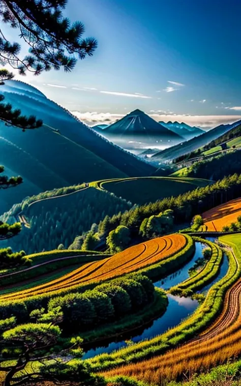 Very beautiful meditative landscape、Soothing scenery、Soothing scenery、Mysterious Landscape、Spectacular natural scenery