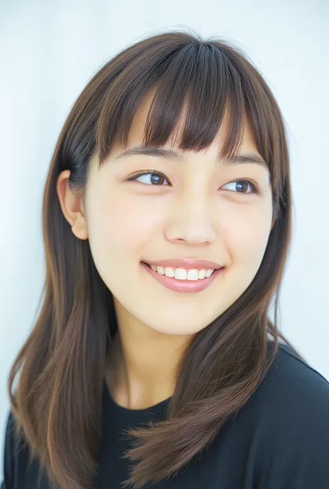 32K, Masterpiece, masterpiece, Realistic, Very detailed,  photograph, High resolution, A face that Japanese men really like., Smoother light, official art, Written boundary depth, Bright light, close, Detailed face, smile, Beautiful details in the eyes, 19...
