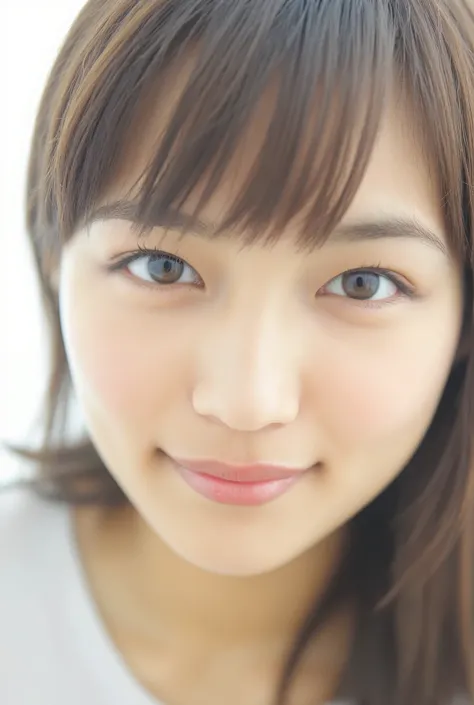 32K, Masterpiece, masterpiece, Realistic, Very detailed,  photograph, High resolution, A face that Japanese men really like., Smoother light, official art, Written boundary depth, Bright light, close, Detailed face, smile, Beautiful details in the eyes, 19...