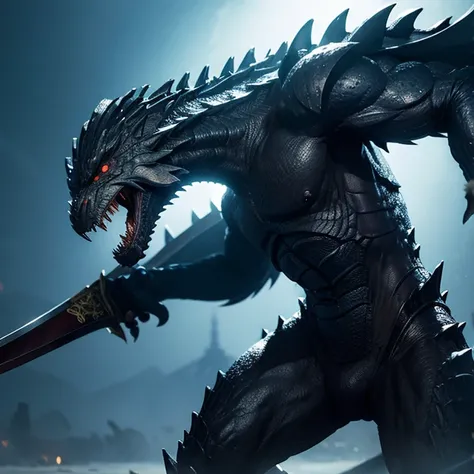 Holding a sword，Handsome Kaijia，Handsome man