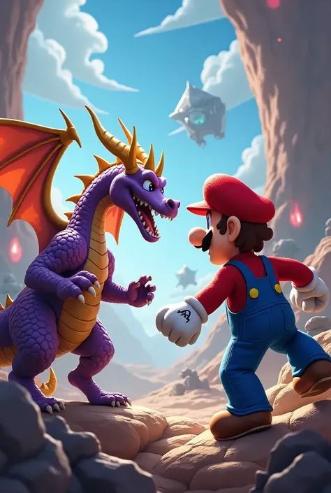 Spyro vs mario