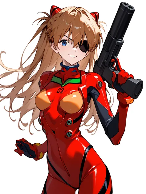 pixiv 3dcg, sexy anime style, anatomically correct, super detailed, high image quality, 4k、bodysuits、evangelion:3.0 (eye patch)、...