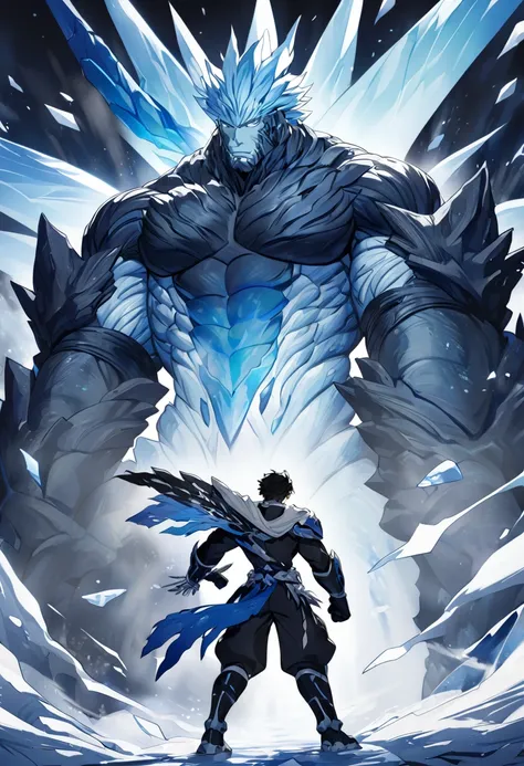 Graydor, the Ice Titan: Graydor is a titan inspired by Gray Fullbuster, one of the main characters of Fairy Tail. He has a similar appearance to Gray, with black hair and a dark blue outfit. His body is muscular and agile, and his presence is full of coldn...