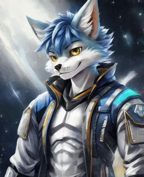 Crystal from starfox but male version