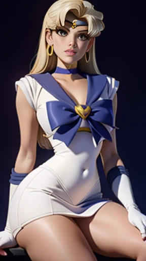 Sailor Moon with a sexy body, Big Breasts, Beauty, Plump lips, high quality
