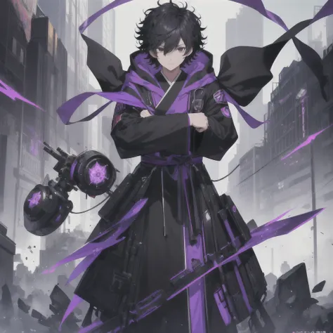 good looking, Alone, 1 male, short hair, Black Hair, ,Short Hair,Curly hair,Black eyes, Black and purple hood, Gamer,Height: 180cm,I plan to set it as my SNS account profile.。
Japanese、The feeling of playing a game