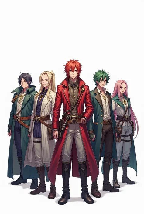 Group of people standing together in front of a white background., Ragnarok online, Ragnarok, JRPG, RPG Artwork, MMORPG games, rpgmaker, 8k!!, 8k!, 9k, 9.00., RPG Maker, ตัวละคร JRPG, RPG Art, 8 k rpg, korean MMORPG games, JRPG Fashion, amazing MMORPG game...