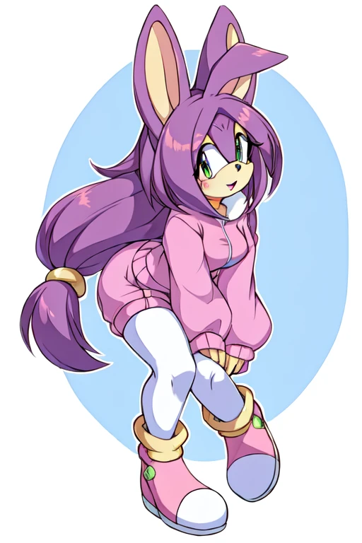 female furry sara rabbit long sleeves sonic oc girl