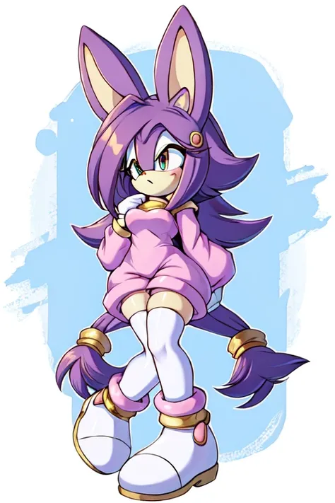 female furry sara rabbit long sleeves sonic oc girl