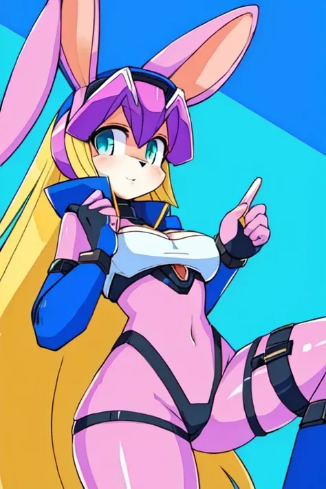  female furry sara rabbit mega man maverick maker 