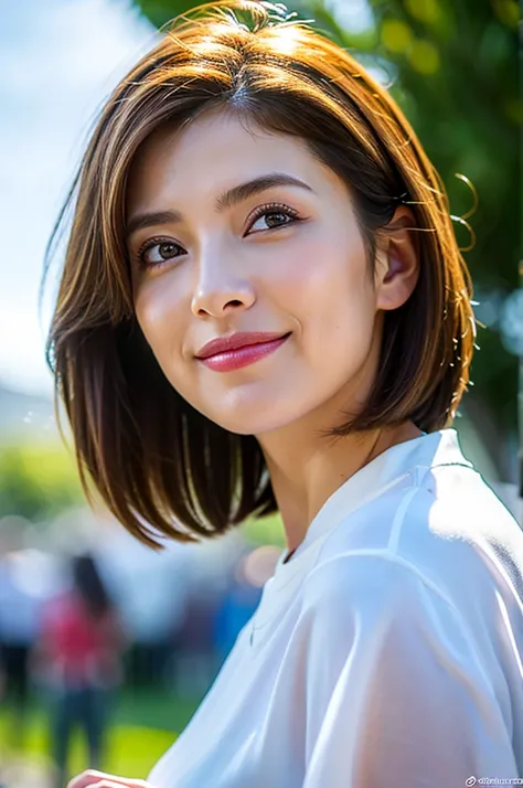 (Realistic, 超Realistic:1.4), 16K HDR, High resolution,((White Wine)),((Wine Glasses)),Happy smile、short hair,The best smile、Japanese actress,so beautiful(It looks like the real thing),dress、Slim couple、Model Couple、(Realistic, Intricate details:1.2), Amazi...