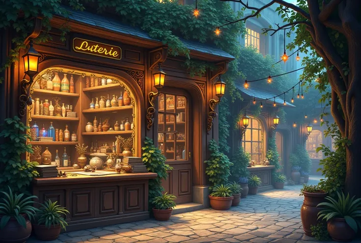 A magical store.