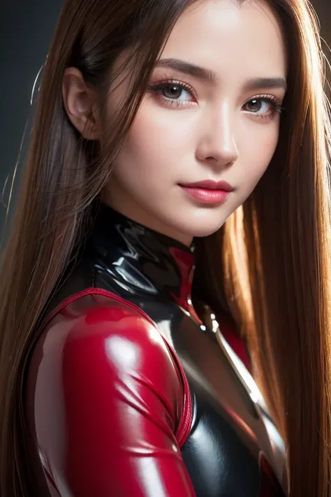 8k resolution, Exquisite facial features, Perfect Face, Face close-up、
Superman, Superhero, Star symbol on chest, Cape on the back, Forehead wrinkles, Female shape, Beautiful woman, Shiny skin, high detail, high quality, beautiful girl, Long blonde hair, T...