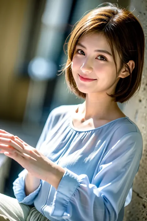 (Realistic, 超Realistic:1.4), 16K HDR, High resolution,((White Wine)),((Wine Glasses)),Happy smile、short hair,The best smile、Japanese actress,so beautiful(It looks like the real thing),dress、Slim couple、Model Couple、(Realistic, Intricate details:1.2), Amazi...