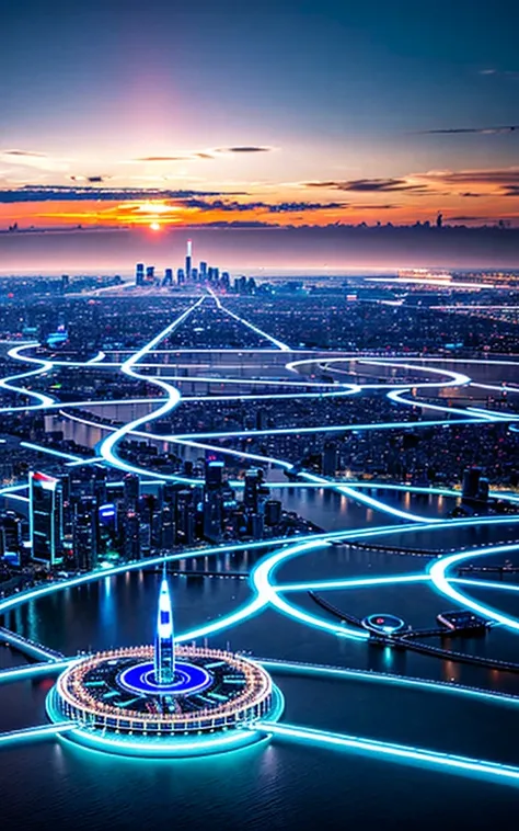 City of the Future、Capturing the technology-filled landscape。