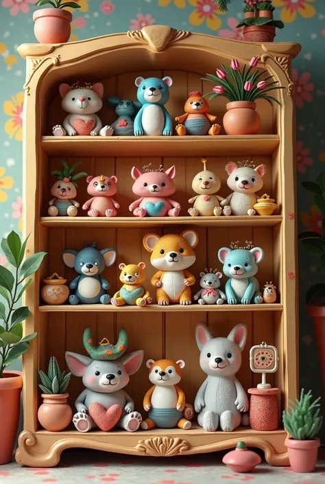 Toy cabinet 3D