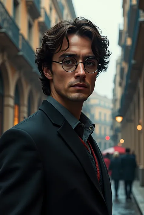 Harry Potter as money heist professor 