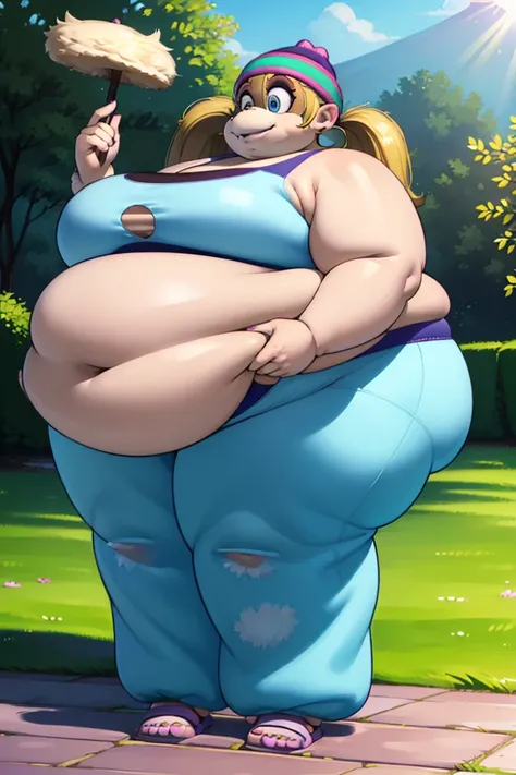 [tiny kong],(monkey , fat girl, young, morbidly obese, very fat breasts, very low height),
((masterpiece)), ((hd)), ((high res))...