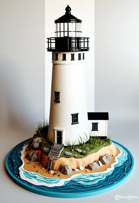 Lighthouse, by Emma Andijewska.
best quality, masterpiece, intricate details, ultra-detailed