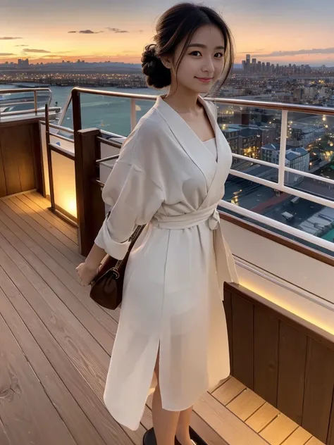 Full Body Shot, (Autumn Travel)
break, 
(Outfit for a walking date:1.2), 
break, 
View your viewers, Japanese female university student, (One Woman:1.2), She is very beautiful, Glowing Skin, Perfect Face, Cute and symmetrical face, Slender figure, 
break, ...