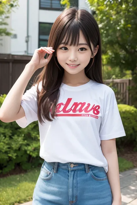 High quality masterpiece, 8k, , Japanese Girls, RAW Photos, Absurd, Winner portrait smile face, 笑face, Alone, Uniform, Summer Clothes Idol&#39;face, violet, Gardenia, Delicate girl, Long black hair, Dark Eyes, Upper body digital SLR, Observe the audience, ...