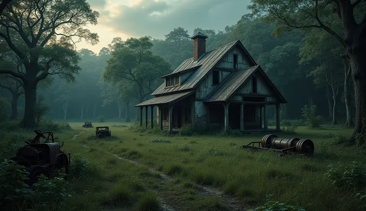 Abandoned farm, haunted and scary in brazil