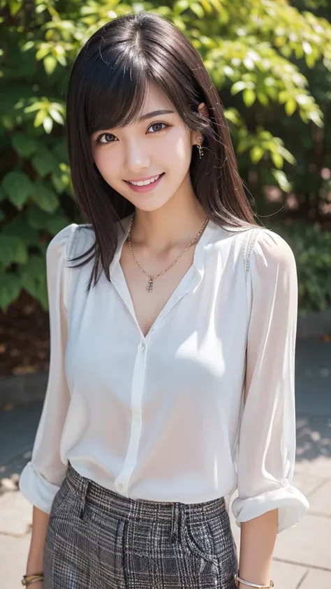 High-resolution RAW color photos, Professional photography, High resolution face, (fine grain, Highly detailed skin, Very elaborate nose, Highly detailed mouth:1.2), Perfect Anatomy, all_white_Clothes, woman, 18_Year_old, Japanese, On top of that_average_,...