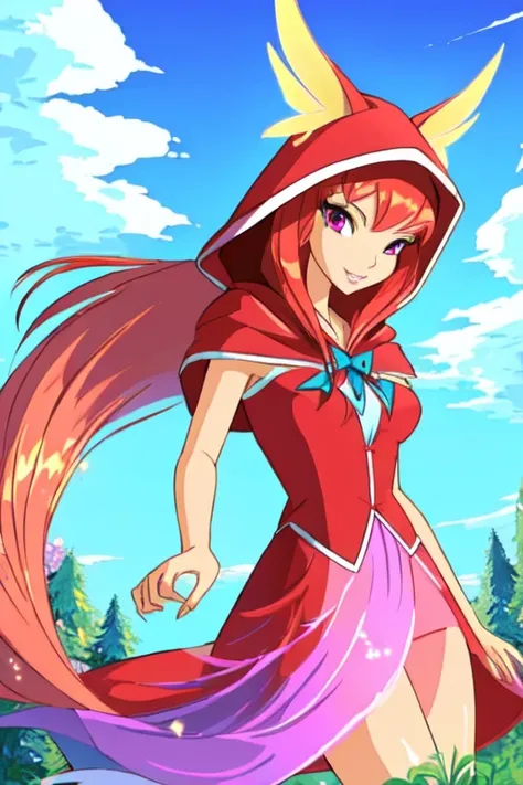  female little red riding hood winx club style 