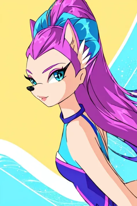  female furry hedgehog winx club style 