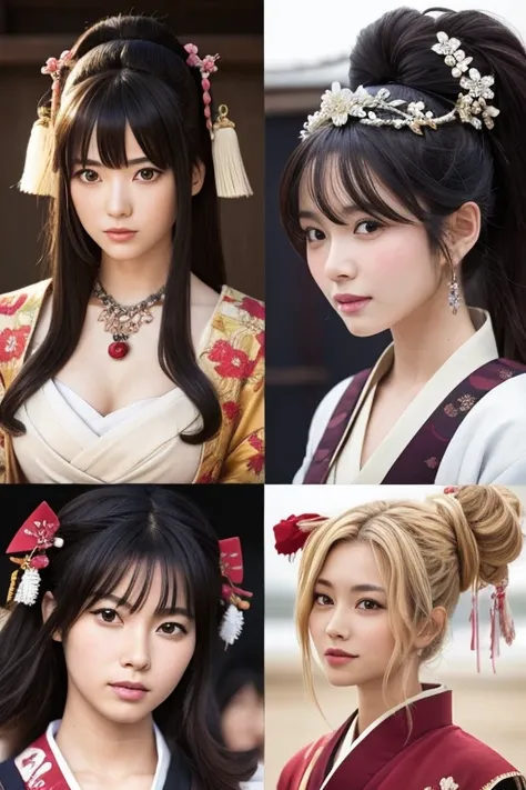 Beautiful women of the Sengoku period