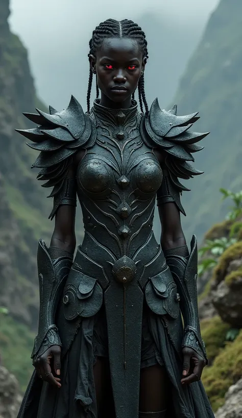  obsidian (obsidian)
Real name: Damaris Jones Homeland: Jamaica Description: Damaris is a tall woman with dark hair., almost black skin, which shines like obsidian. Her hair is short and braided into thin plaits., and the eyes glow red. She wears armor, ma...