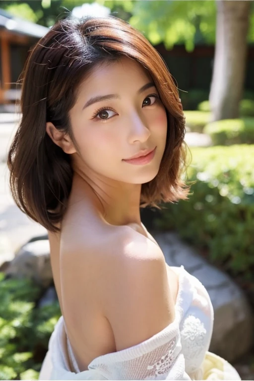 Japanese Beauty、Off the shoulder、Average looking