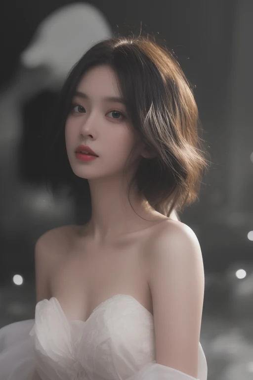 score_9, score_8_up, score_7_up,
1girl, supermodel, Japanese beauties, idol, innocence, mysterious, detailed beautiful face, Gothic detailed dress, elegance, graceful, stylish, strapless, off shoulder, bare shoulders, collarbone, looking at viewer, elegant...