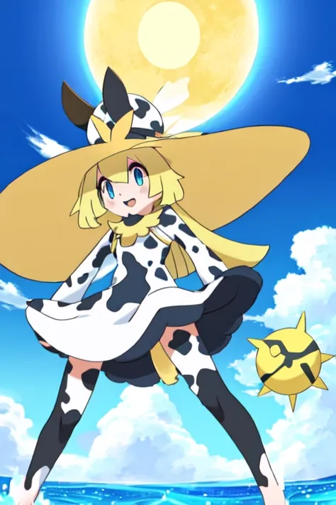  female furry cow alola pokemon sun and moon style 