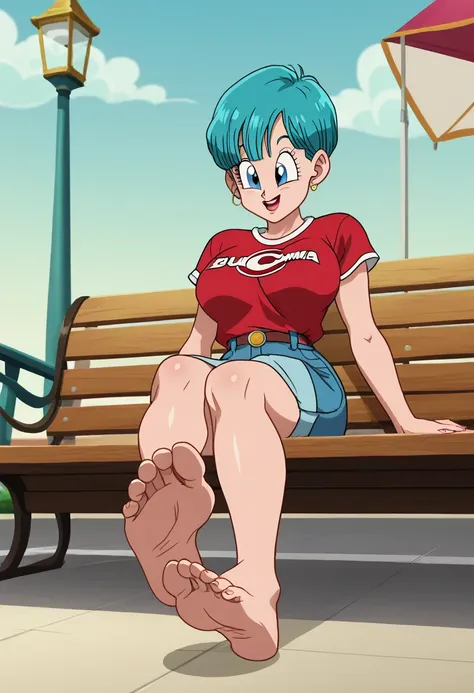 source_animé, puntaje_9, puntaje_8_arriba, puntaje_7_arriba, animé screencap,8k, absurdo res, bulma, 1 girl, solo, blue hair, sh...