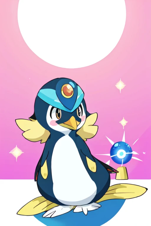  female furry nasrin penguin alola pokemon sun and moon style 