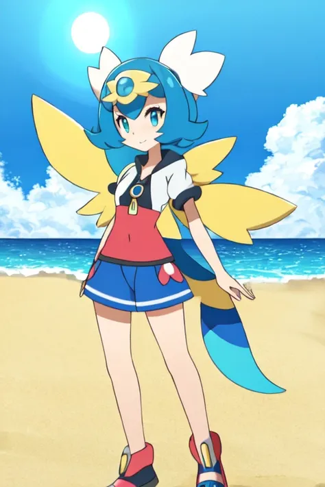  female bomber alola pokemon sun and moon style 