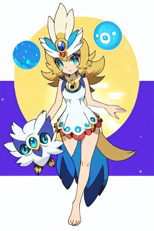  female furry owl alola pokemon sun and moon style 