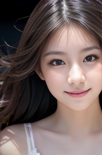 (row photo, best quality,8k,high resolution,masterpiece:1.2), a japanese girl , light smile, delicate face, delicate eyes, dark ...